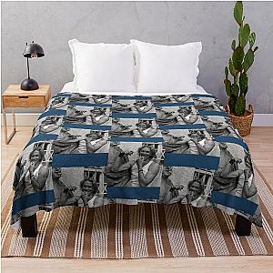 Heath Ledger Smiling Throw Blanket