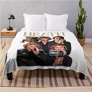 heath ledger design Throw Blanket