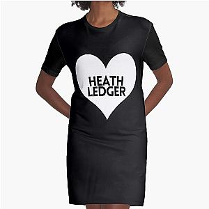 Love Heath Ledger Graphic T-Shirt Dress