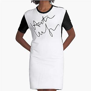 Heath Ledger Signature Graphic T-Shirt Dress