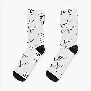 Heath Ledger Signature Socks