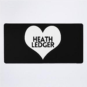 Love Heath Ledger Desk Mat