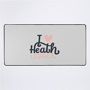 I Love Heath Ledger Desk Mat