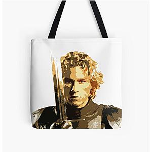 A knight's Tale Heath Ledger All Over Print Tote Bag