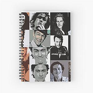 young Heath Ledger Spiral Notebook