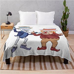 Snow Miser and Heat Miser Throw Blanket