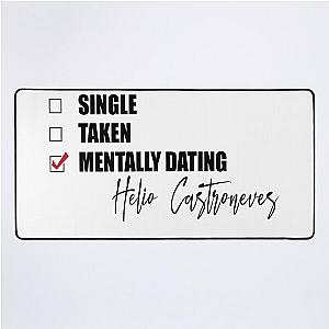 Mentally Dating Helio Castroneves Desk Mat