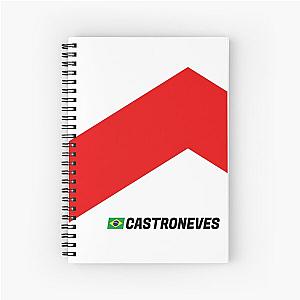 Indy Legends Helio Castroneves Spiral Notebook