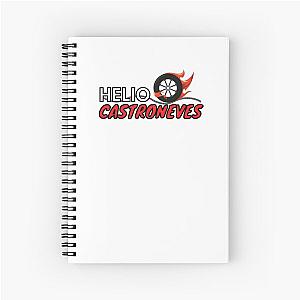 Helio Castroneves Spiral Notebook