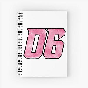 Helio Castroneves Watercolor Spiral Notebook