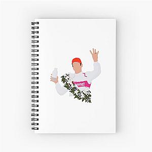 Helio Castroneves 4-Time Indianapolis 500 Champion Notebook