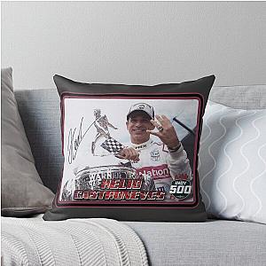 Helio Castroneves 4-Time Indianapolis 500 Champion Throw Pillow