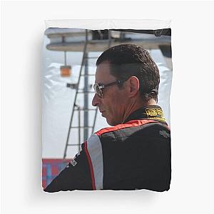 Helio Castroneves Driver Top Legend Duvet Cover