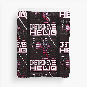 Helio Castroneves Racing Duvet Cover
