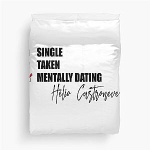 Mentally Dating Helio Castroneves Duvet Cover