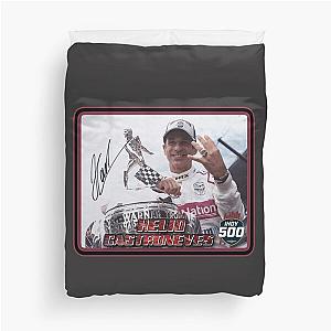 Helio Castroneves four time Indianapolis 500 champion Duvet Cover