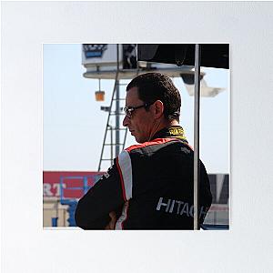 Helio Castroneves driver top legend poster