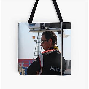 Helio Castroneves driver top legend All Over Print Tote Bag
