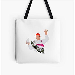 Helio Castroneves 4-time Indianapolis 500 Champion Tote Bag