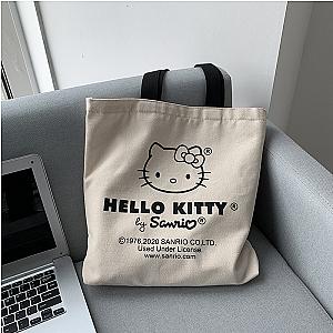 38Cm Hello Kitty Retro One-Shoulder Canvas Bag