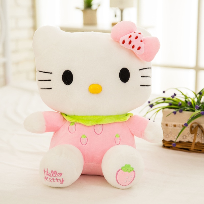 30cm Hello Kitty Plush Toys Fruits Series 