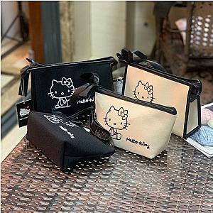 Hello Kitty Portable Cosmetic Makeup Bag