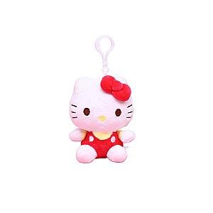 10cm High Quailty Kawaii Hello Kitty Plush Keychain