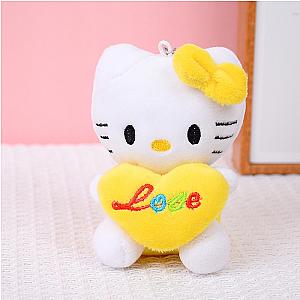 10cm Hello Kitty Cute Plush Doll KeyChain