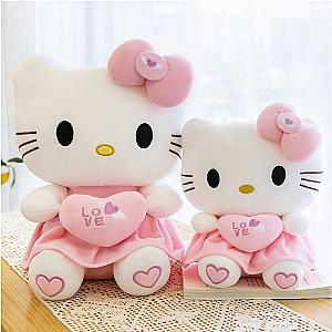 23~55cm Pink Hello Kitty Plush Toy