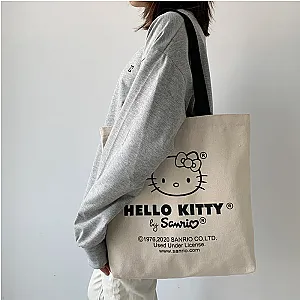 Hello Kitty Sanrio Reusable Grocery Bags Tote Bags