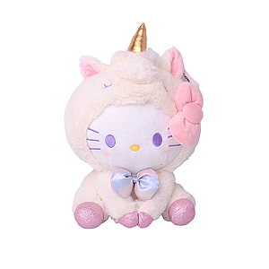 23CM Hello Kitty Unicorn Cosplay Sitting Toy Plush