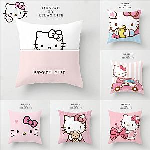 Hello Kitty Cartoon Anime Square Pillow