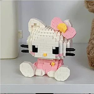 Hello Kitty Sanrio Ornament Building Block Assembled Toys