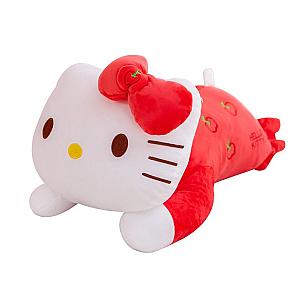 40-50cm Pink Red Purple Hello Kitty Lying Pillow Toy Plush