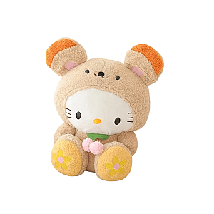 40cm Brown Hello Kitty Bear Cosplay Cartoon Stuffed Animal Plush