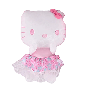 20Cm Pink Hello Kitty Doll Pink Dress Plush