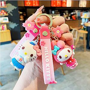 Hello Kitty Blue Skirt Toys Keychain