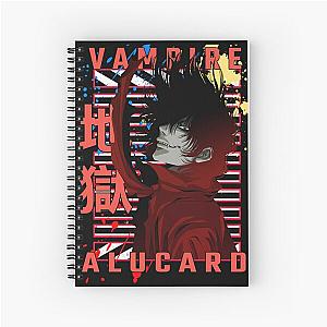 Alucard Akado Hellsing Hellsing Ultimate Urban Anime Manga Spiral Notebook