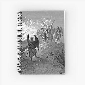  Hell's canyons - Gustave Dore Spiral Notebook