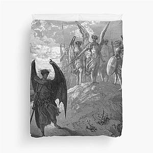  Hell's canyons - Gustave Dore Duvet Cover