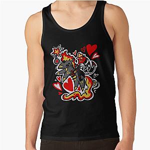 Blitzo Loves Horses - Helluva Boss  Tank Top RB1007