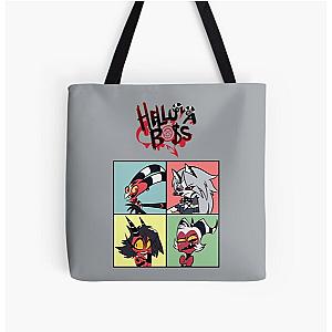 Helluva Boss Square-Frame Design   All Over Print Tote Bag RB1007