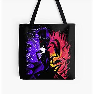 Stolas and Blitzo Inner Desires - Helluva Boss  All Over Print Tote Bag RB1007