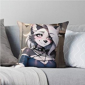 Helluva Boss Loona loona The Wolf (sfw) Classic Throw Pillow RB1007