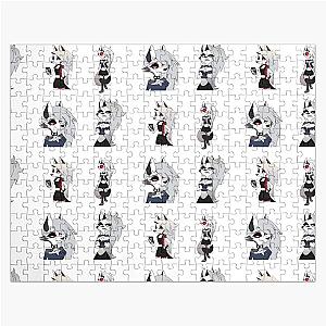 helluva boss loona sticker pack Jigsaw Puzzle RB1007