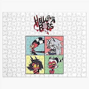 Helluva Boss Square-Frame Design Jigsaw Puzzle RB1007