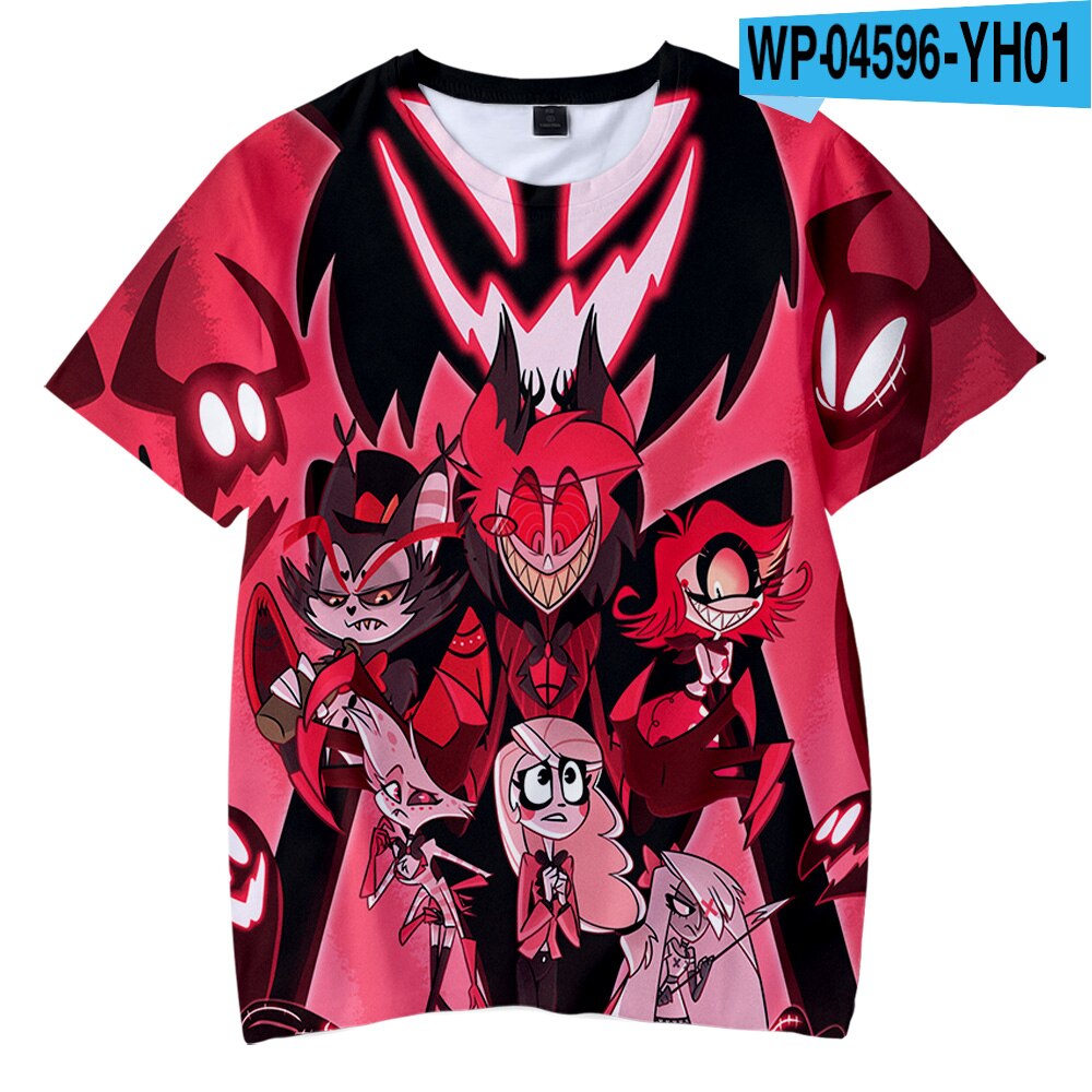 Helluva Boss 3D Print Streetwear T-Shirt | Helluva Boss Plush Shop
