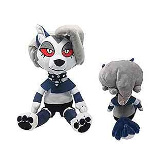 30cm Blue White Loona Anime Stuffed Animal Plush