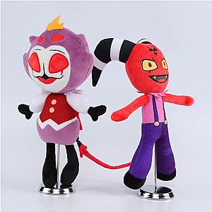 33cm Red Blitzo Stolas Set Helluva Boss Devil Doll Plush