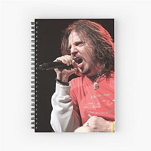 Chad Gray Hellyeah Photograph Spiral Notebook